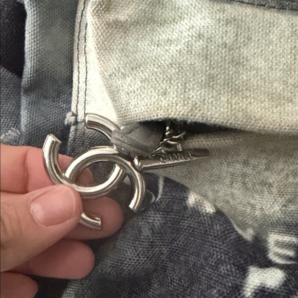 CHANEL Multicolor Backpack with Black Logo - Picture 4 of 5